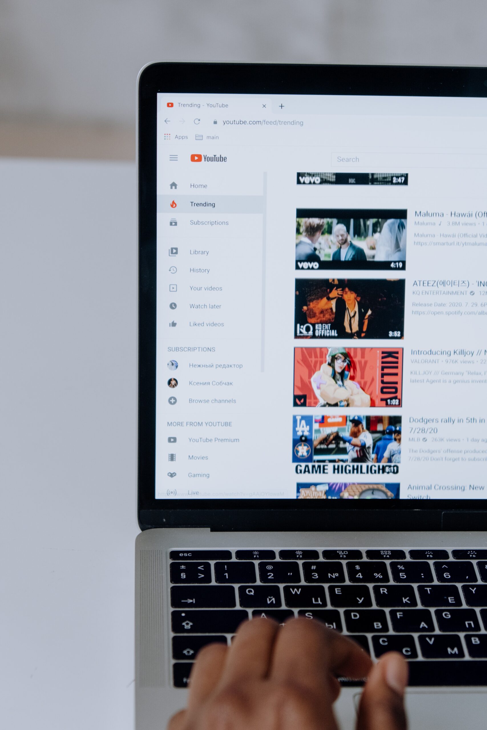 Neues Design für YouTube