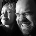 Lachende Gesichter