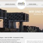 Webpräsenz der Media Company 