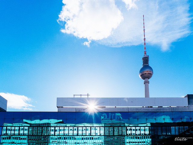 Auch Google Berlin wird bunt