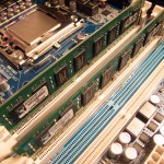 Detailaufnahme Serverbauteile