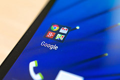 Google auf Smartphone