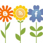 Social Media Blumen