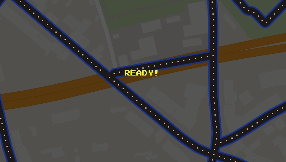 Pac-Man bei Google Maps!