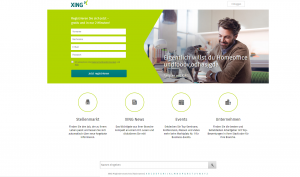 XING Startseite